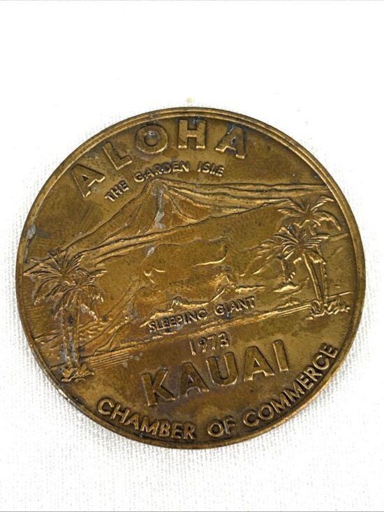 Other - Kauai Hawaii Dollar 1973 Chamber of Commerce Coin Metal